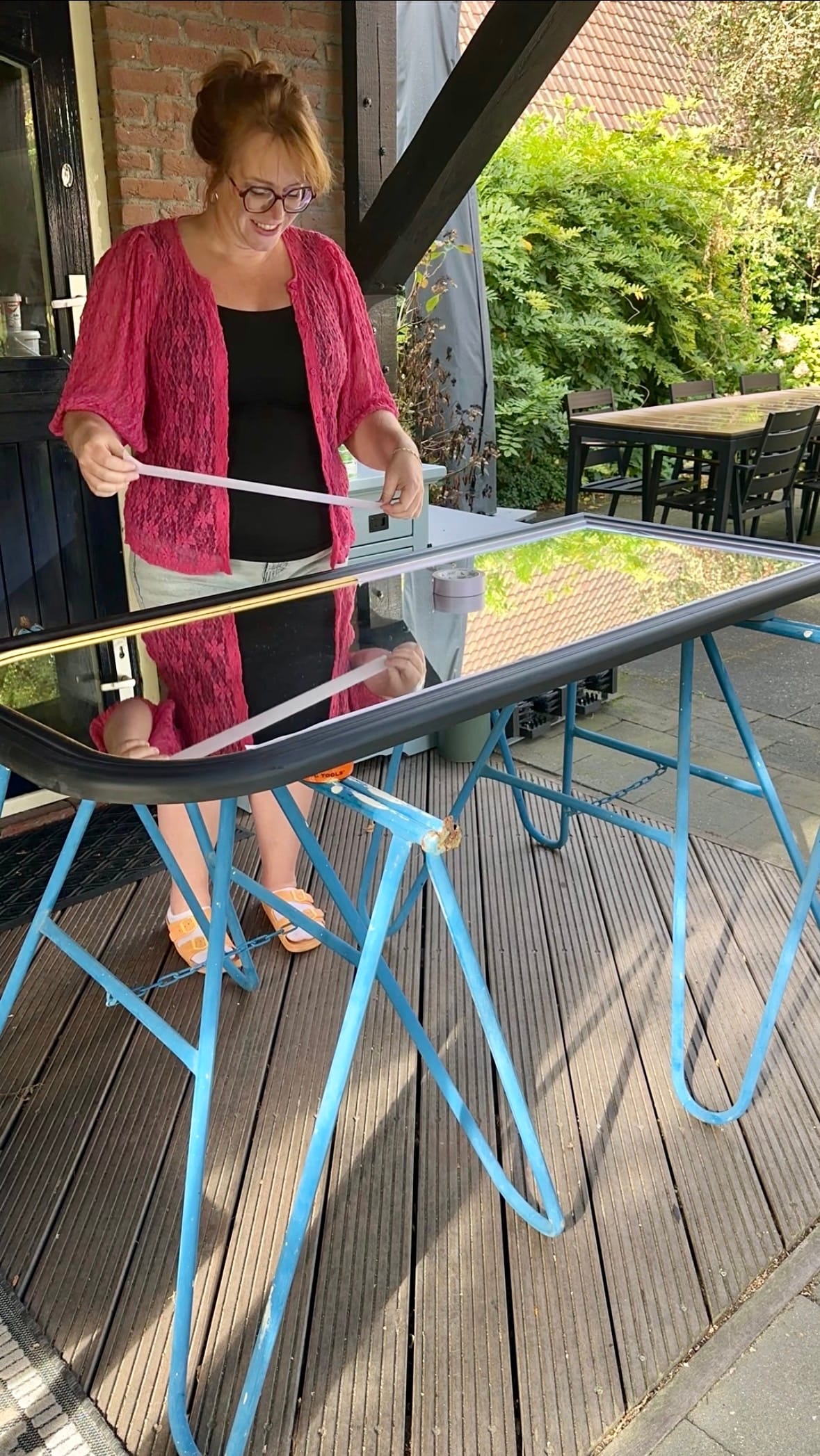 Bezig met meten en voorbereiden
