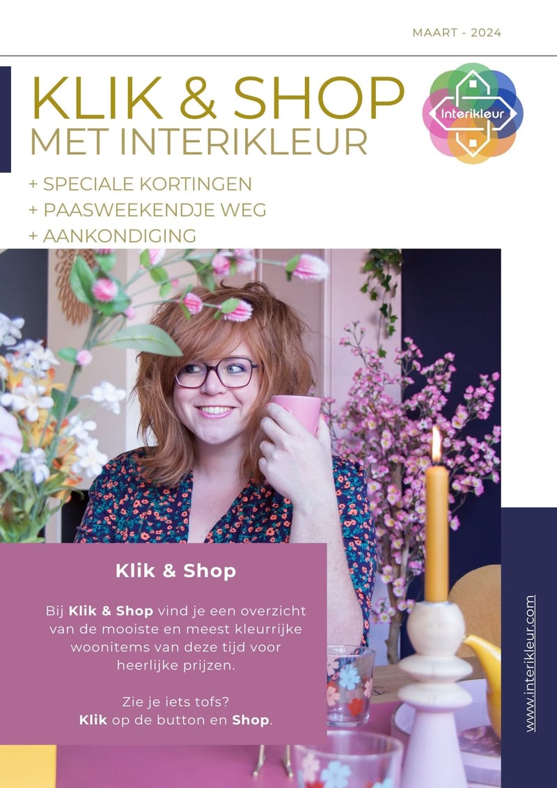 Klik & Shop met Interikleur - Maart 2024